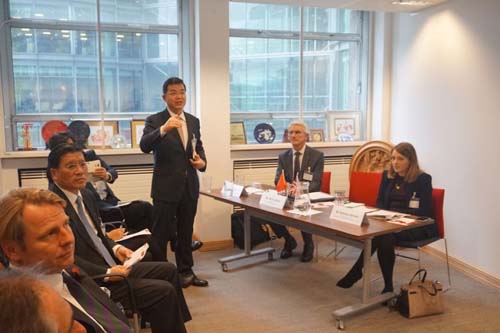张海波率团访问英国以色列 取得务实成果